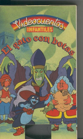 Pelicula VHS: El gato con botas