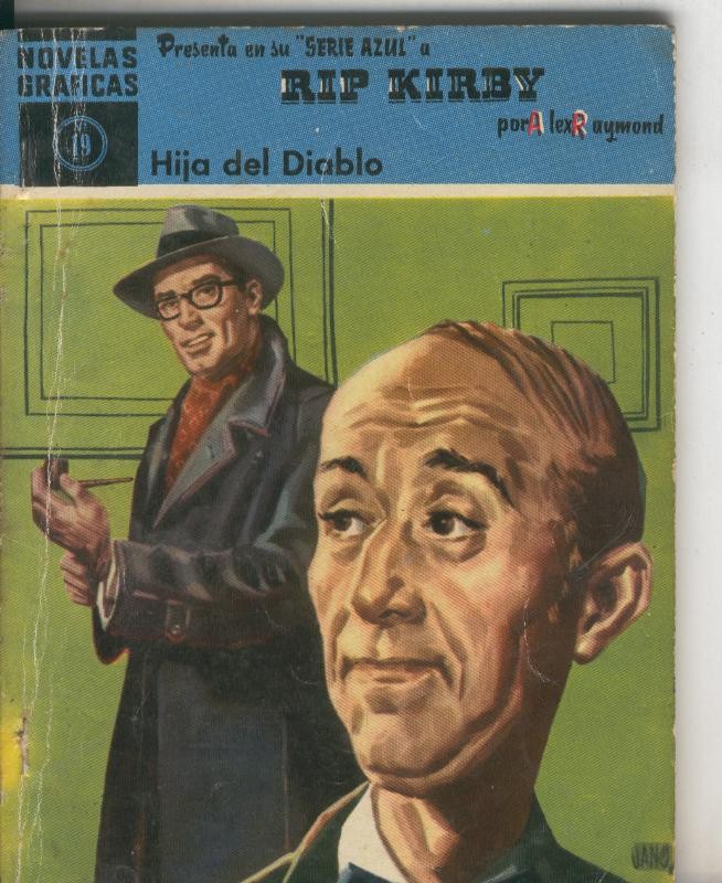 Rip Kirby serie azul numero 19: Hija del diablo