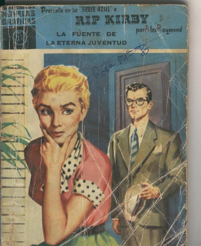 Rip Kirby serie azul numero 35: La fuente de la eterna juventud (aviejada)