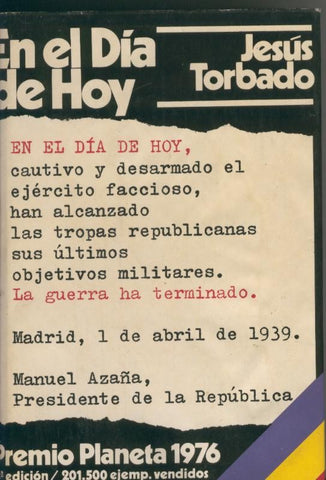 En el dia de hoy