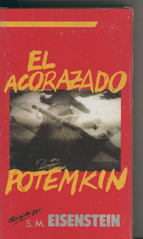 Pelicula VHS: El acorazado Potemkin de Eisenstein