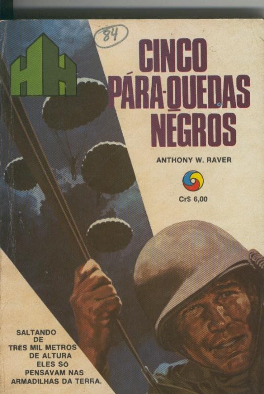 HH 2ª guerra mundial numero 175: Cinco para quedas negros