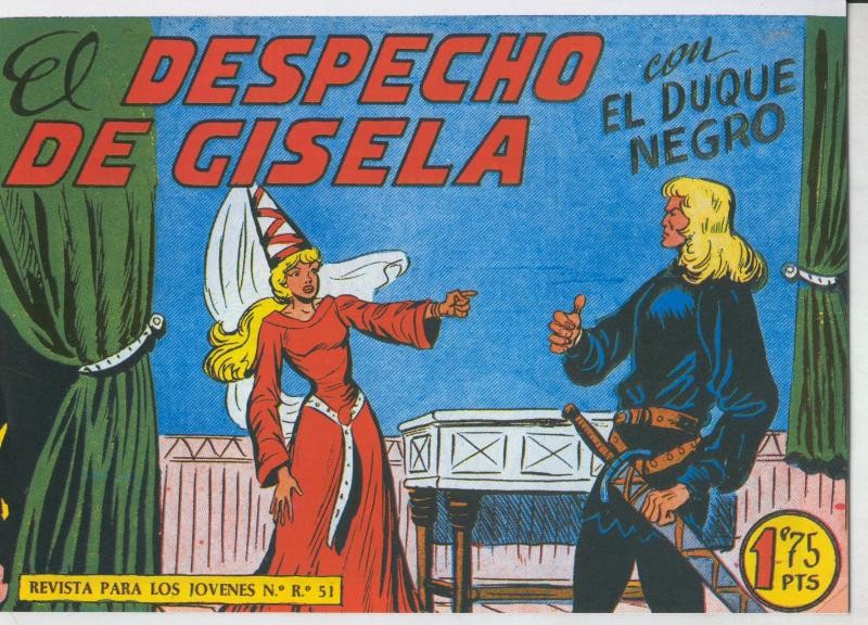 El Duque Negro facsimil numero 26: El despecho de Gisela