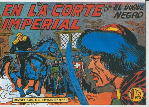 El Duque Negro facsimil numero 25: En la corte imperial