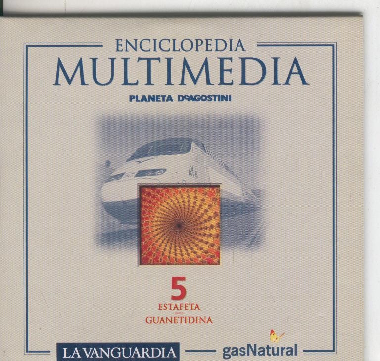 CD Rom Enciclopedia Multimedia numero 05: Estafeta-Guanetidina
