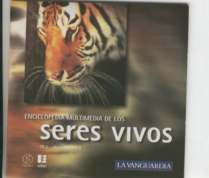 CD Rom Enciclopedia Multimedia de los seres vivos numero 02: Vertebrados 2
