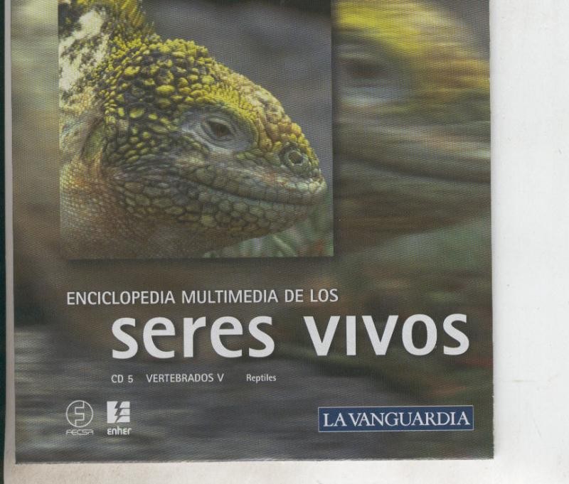 CD Rom Enciclopedia Multimedia de los seres vivos numero 05: Vertebrados 5: Reptiles