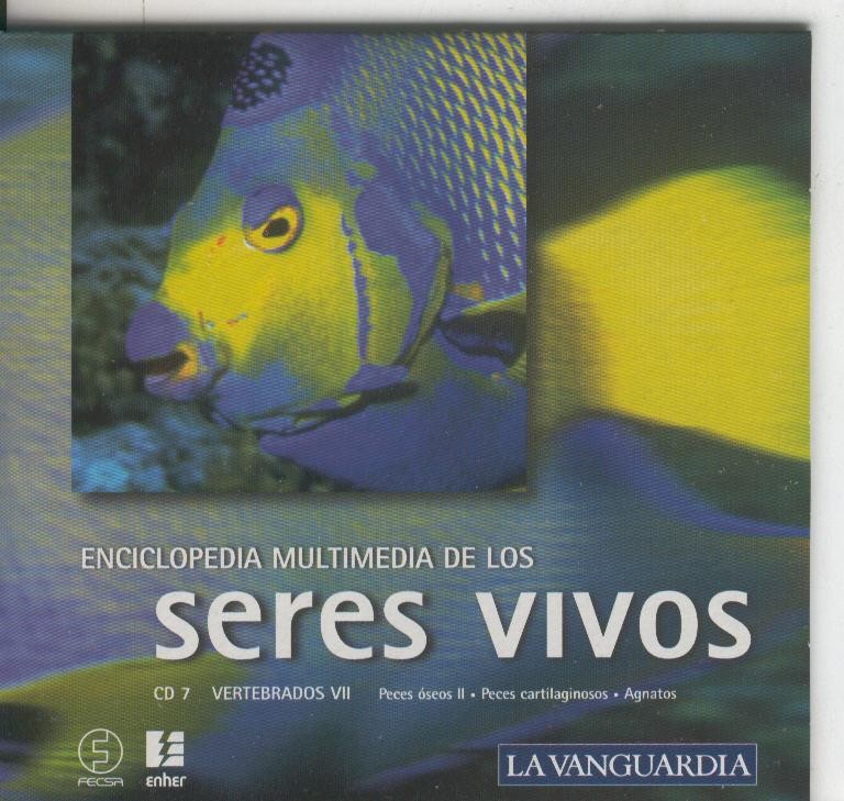 CD Rom Enciclopedia Multimedia de los seres vivos numero 07: Vertebrados 7: Peces Oseos II