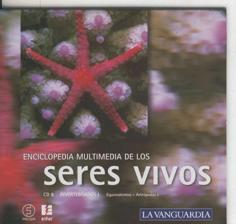 CD Rom Enciclopedia Multimedia de los seres vivos numero 08: Invertebrados I: 