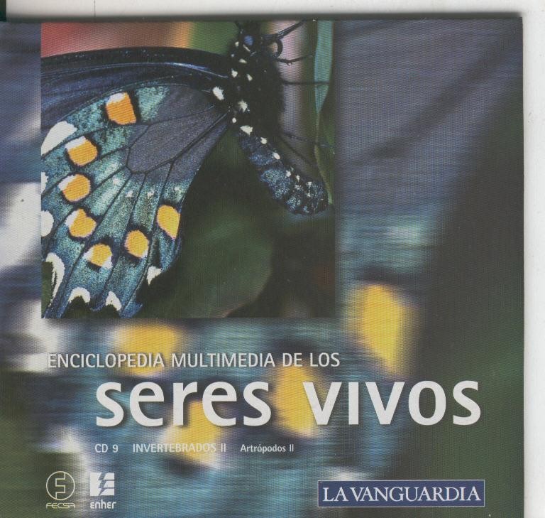 CD Rom Enciclopedia Multimedia de los seres vivos numero 09: Invertebrados II: 