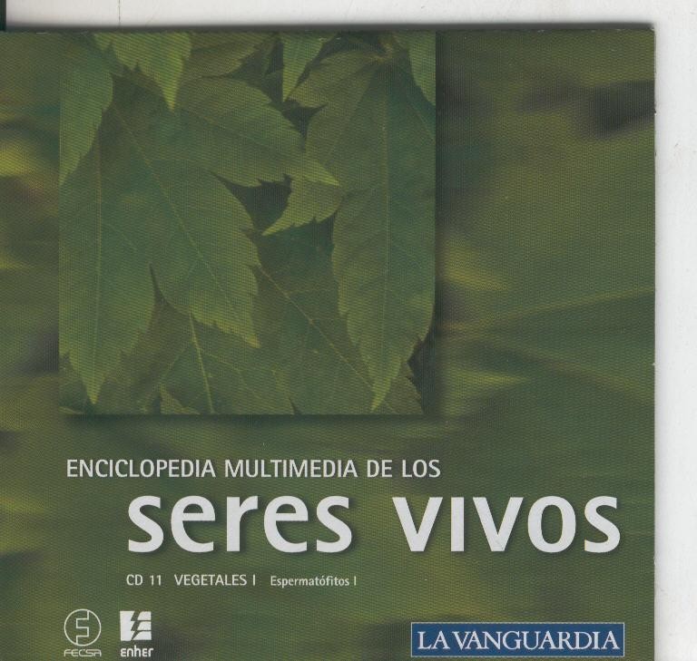 CD Rom Enciclopedia Multimedia de los seres vivos numero 11: Vegetales I