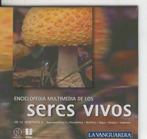 CD Rom Enciclopedia Multimedia de los seres vivos numero 12: Vegetales II