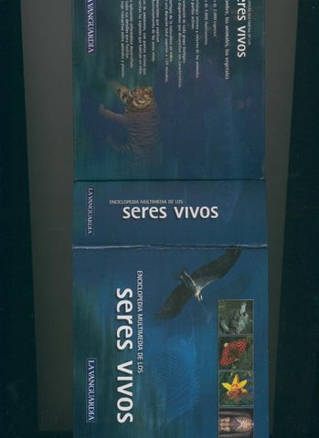 CD Rom Enciclopedia Multimedia de los seres vivos estuche y folleto informativo