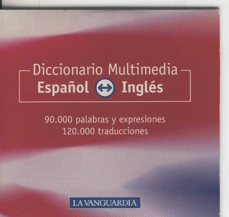 CD Rom Diccionario multimedia Español-Ingles