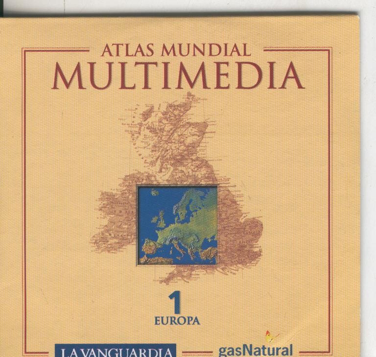 CD Rom Atlas Multimedia numero 01: Europa