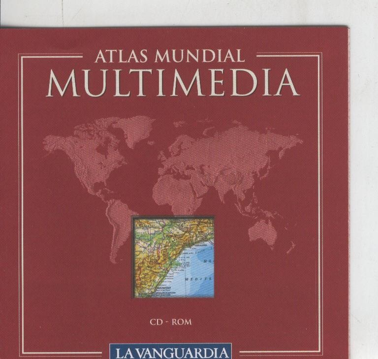 CD Rom Atlas Multimedia folleto