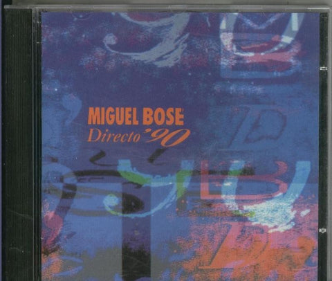 Miguel Bose: Directo 90 - CD musical