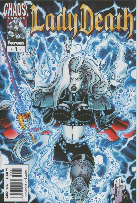 Lady Death numero 01: Comportamiento maligno