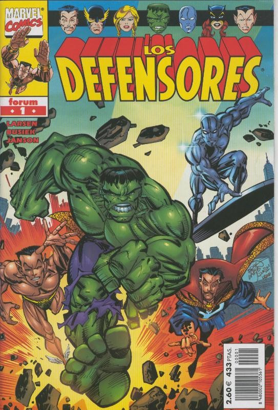 Los Defensores numero 01