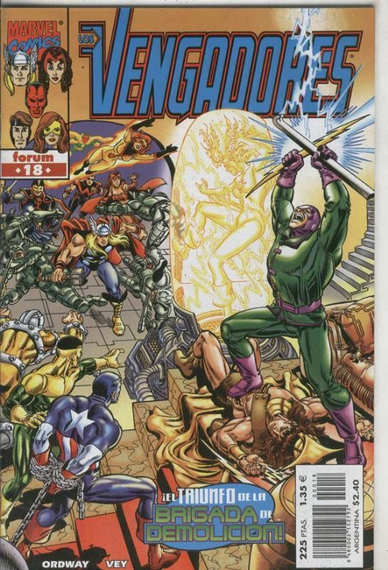 Planeta: Los Vengadores volumen 3 numero 18: La batalla por Imperion