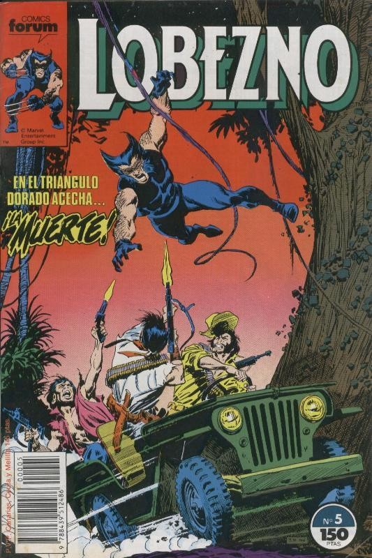 Lobezno volumen 1 numero 05: La luna del cazador