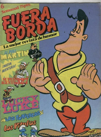 Fuera Borda numero 06 (numerado 2 en trasera)