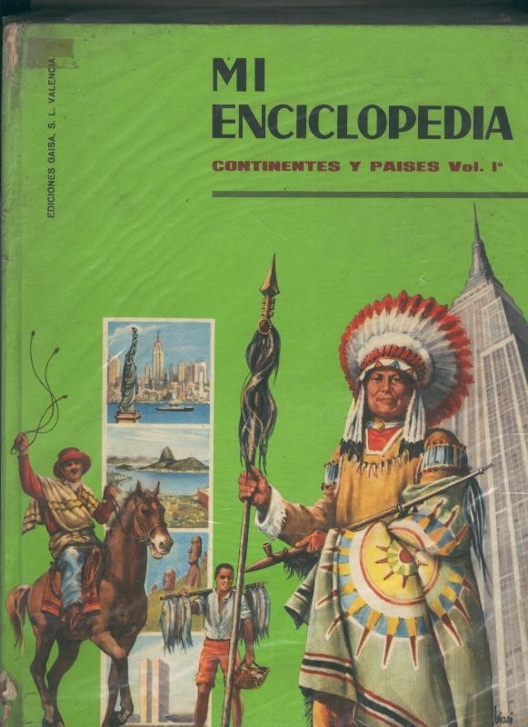 Mi enciclopedia: continentes y paises, 2 volumenes