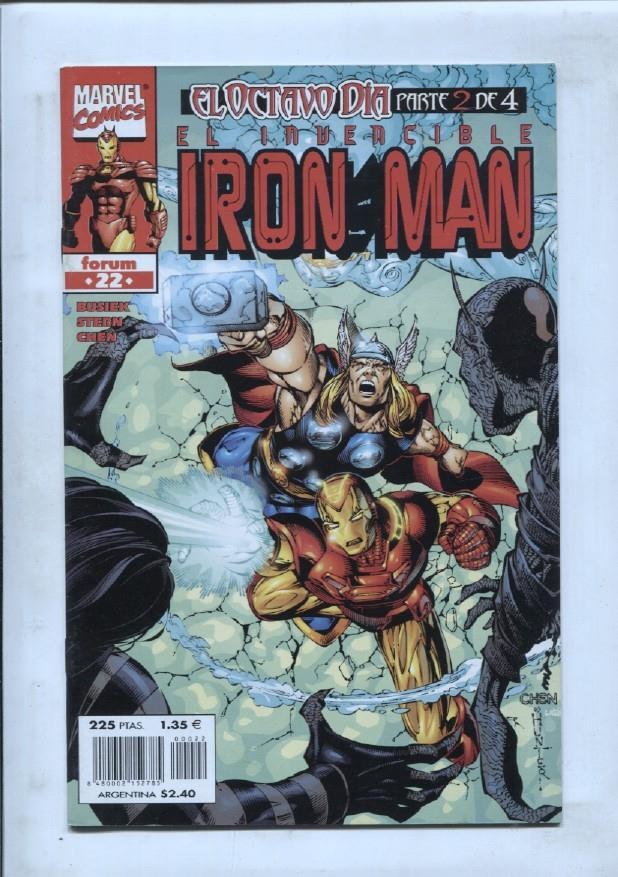 Iron Man volumen 4: Heroes Return numero 22: El octavo dia