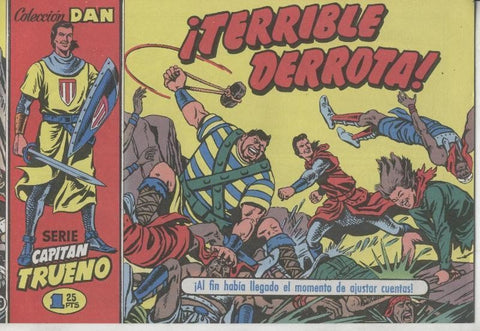 El Capitan Trueno facsimil numero 039: Terrible derrota