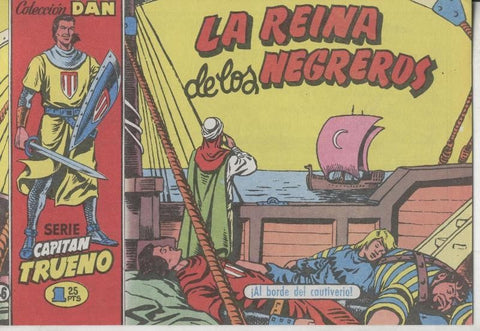El Capitan Trueno facsimil numero 046: La reina de los negreros