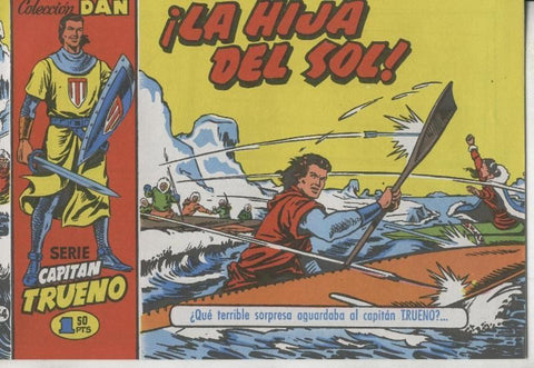 El Capitan Trueno facsimil numero 054: La hija del sol