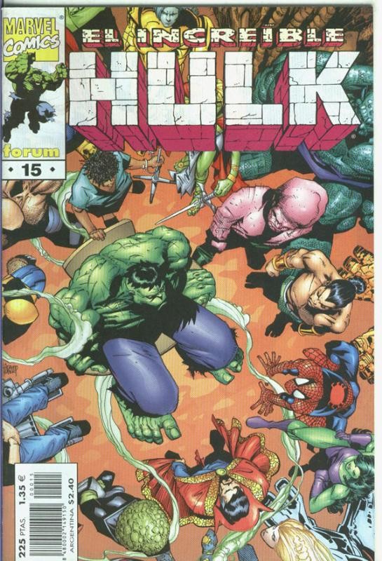 El Increible Hulk volumen 3 numero 15: las arenas solitarias e iguales