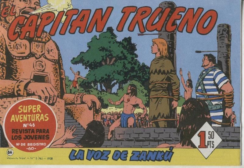 El Capitan Trueno facsimil numero 086: La voz de Zanku