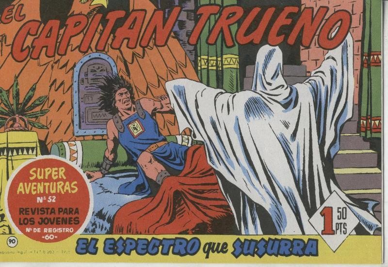 El Capitan Trueno facsimil numero 090: El espectro que susurra