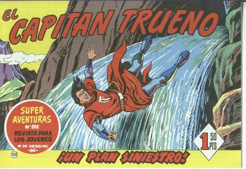 El Capitan Trueno facsimil numero 153: Un plan siniestro