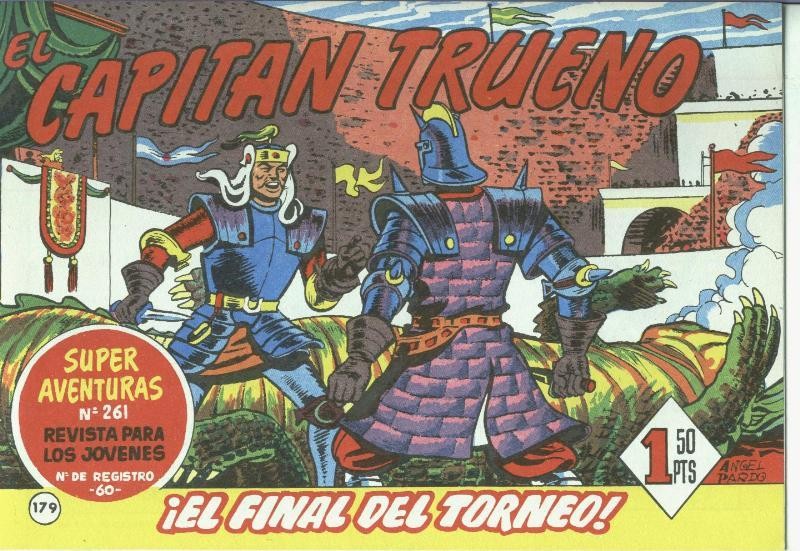 El Capitan trueno facsimil numero 179: El final del torneo