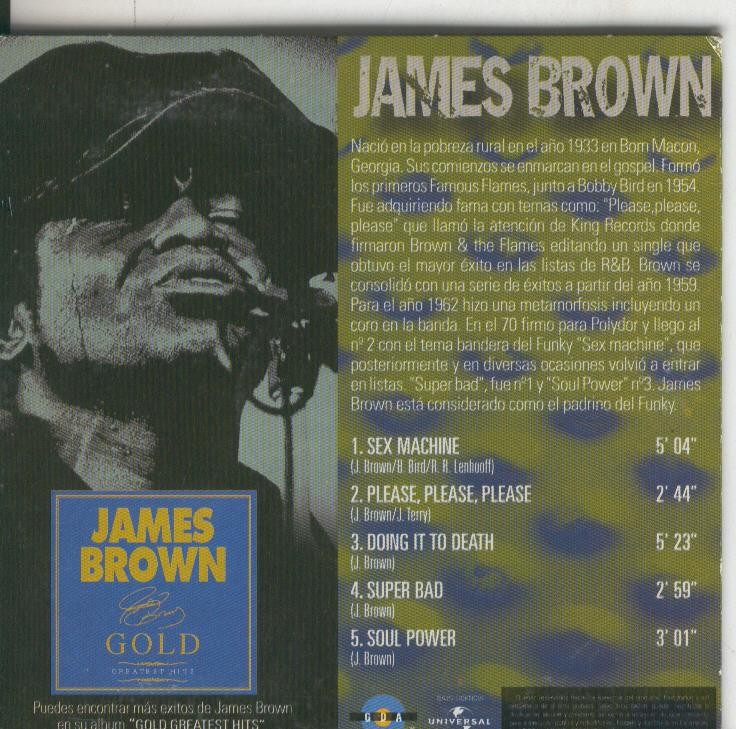 Compact Disc: Grandes Mitos: James Brown