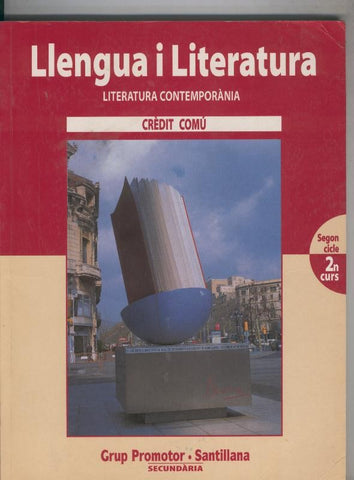Llengua i Literatura .Literatura contemporania segon cicle 2n curs