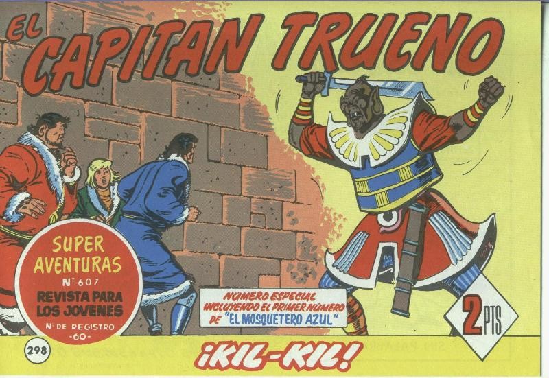 El Capitan trueno facsimil numero 298: Kil Kil