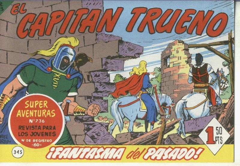 El Capitan trueno facsimil numero 345: Fantasma del pasado