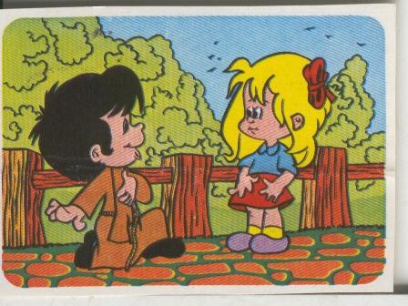 Cromos: Juego de refranes numero 23: El habito no hace al monje