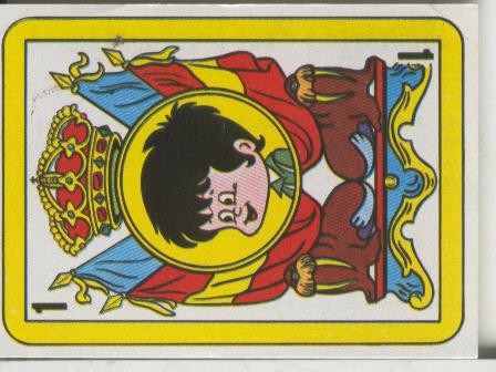 Cromos: Juego de refranes numero 48: Poderoso caballero es don dinero