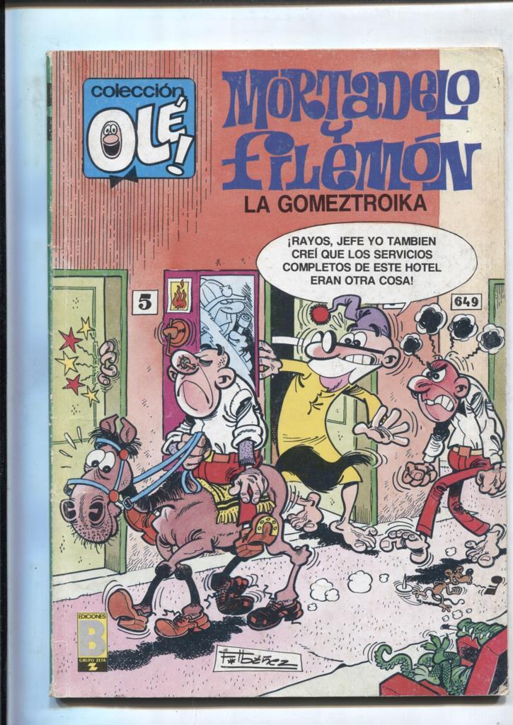 Coleccion Ole numero 369-M.163: Mortadelo y Filemon: la gomeztroika
