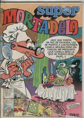 Super Mortadelo numero 031: roto en cubierta parte inferior segun imagen