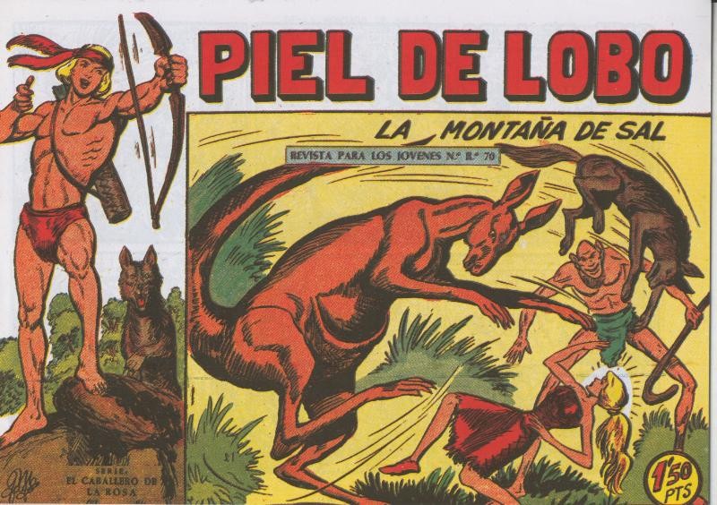 Piel de Lobo facsimil numero 69: La montaña de sal