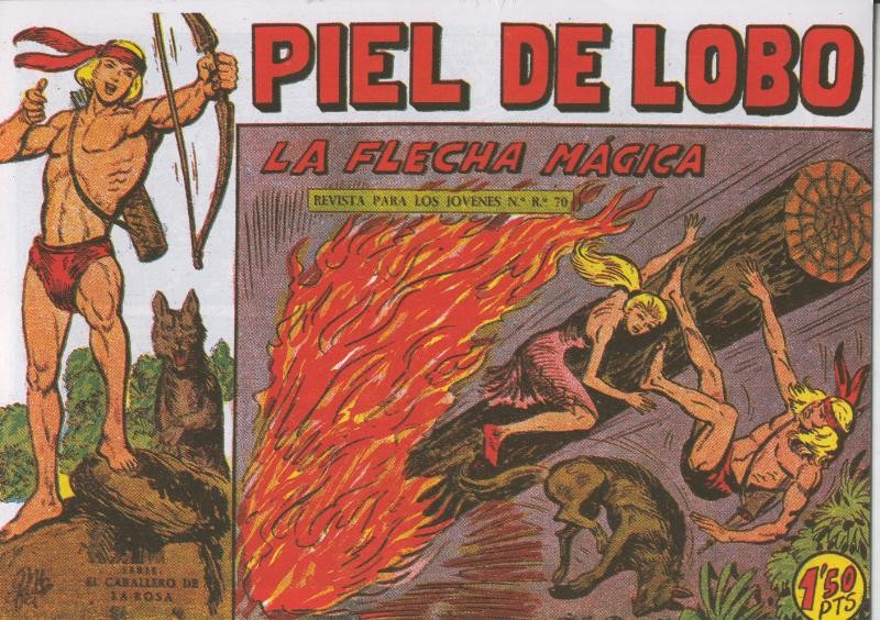 Piel de Lobo facsimil numero 71: La flecha magica