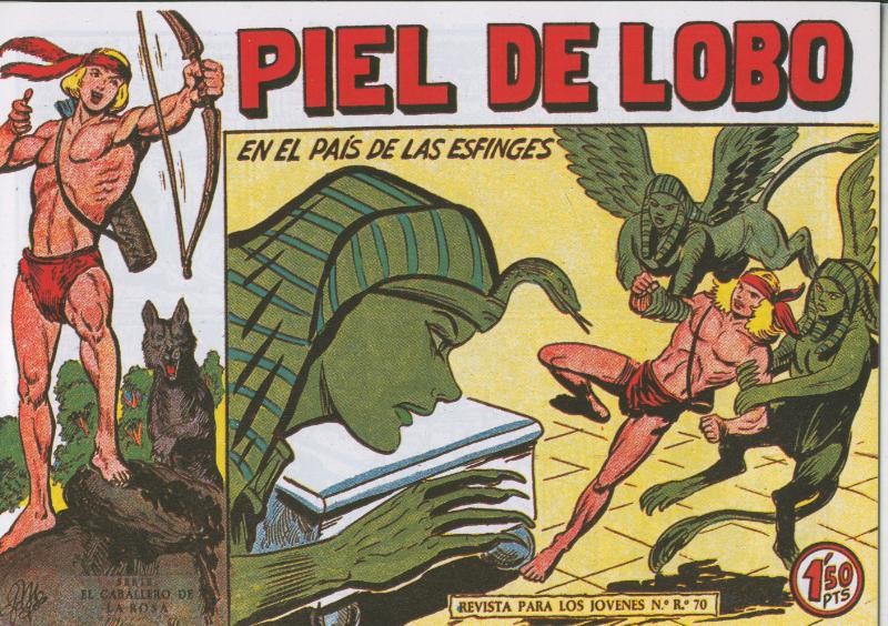 Piel de Lobo facsimil numero 80: En el pais de las esfinges