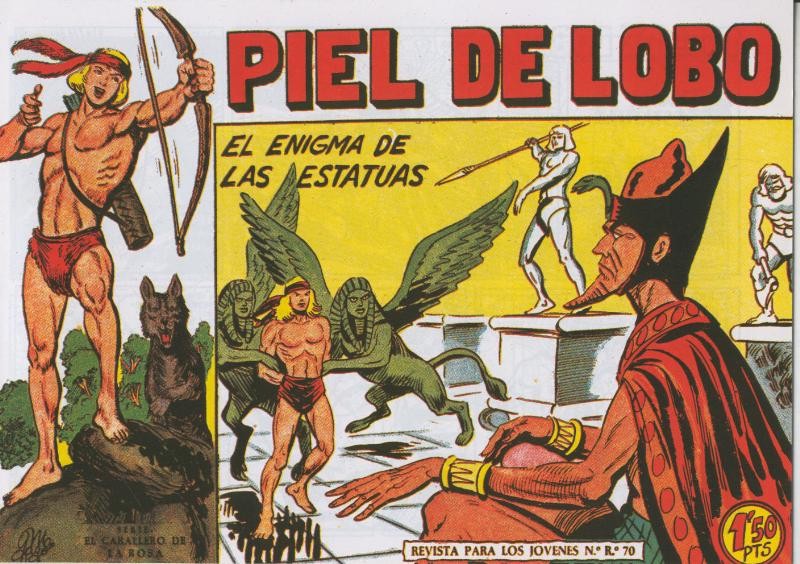 Piel de Lobo facsimil numero 81: El enigma de las estatuas