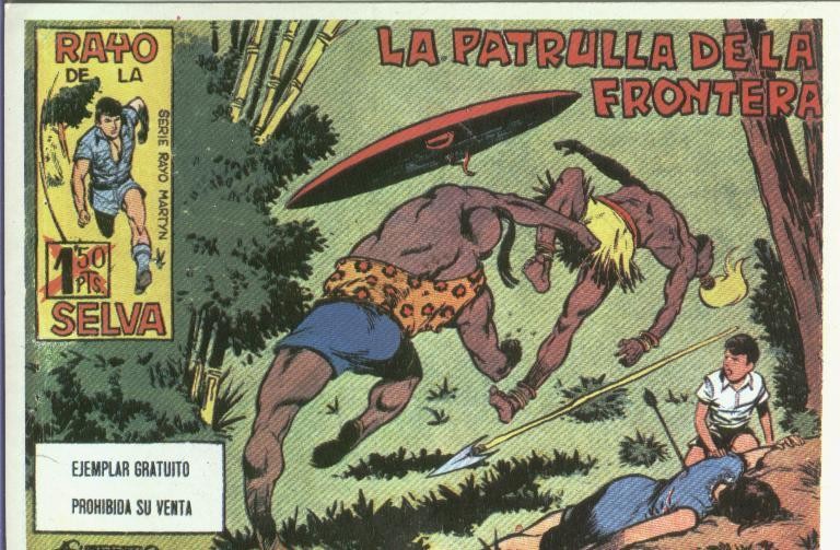 Postal 000647: Ficha: El rayo de la selva