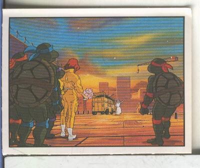 Cromos: Tortugas Ninja: Teenage Mutant Hero Turtles numero 188